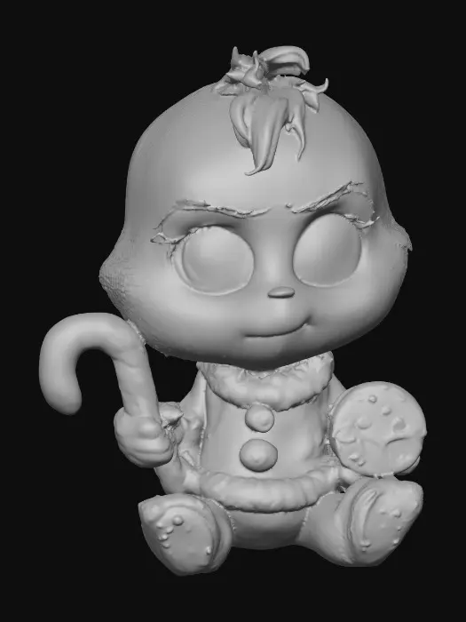 3D model for Grumpy Holiday Cutie, #Christmas2025#