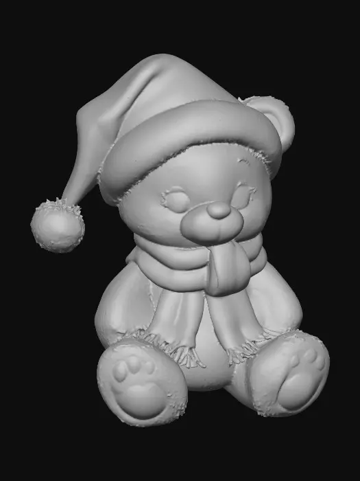 3D model for Festive Teddy Bear, #Christmas2025#