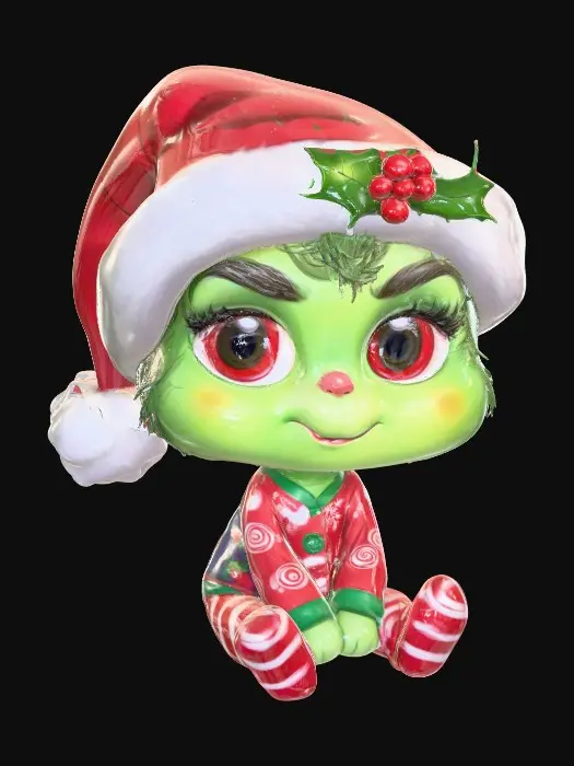 3D model for Festive Fuzzball, #Christmas2025#