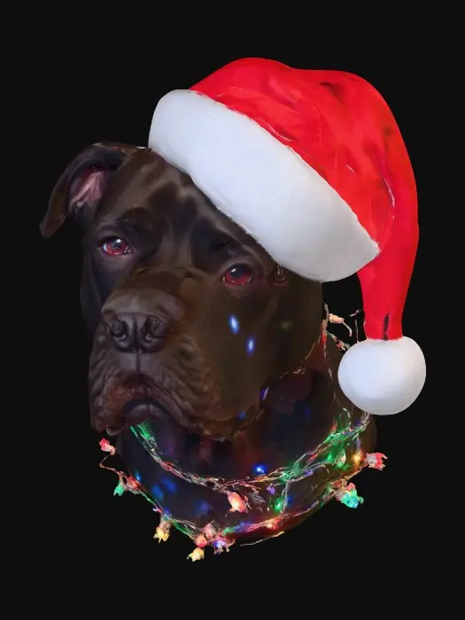 3D model for Festive Pooch, #Christmas2025#
