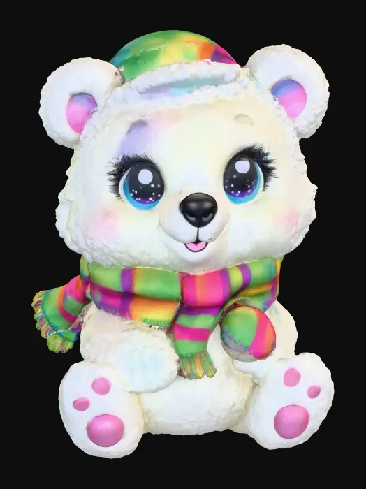 3D model for Sparkle Bear, #Christmas2025#