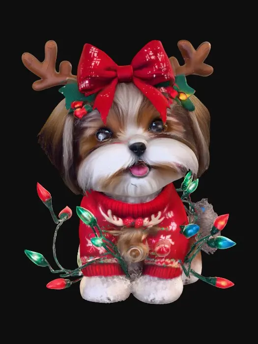 3D model for Festive Furry Friend