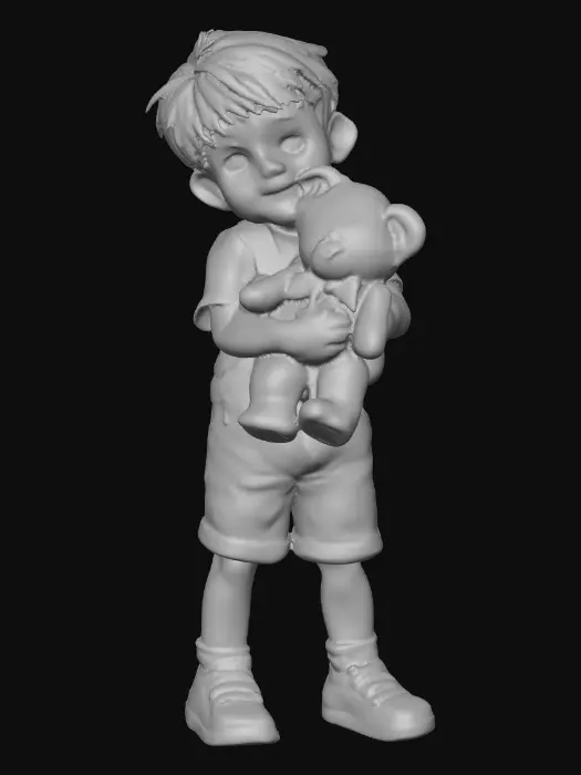 3D model for Teddy Cuddles