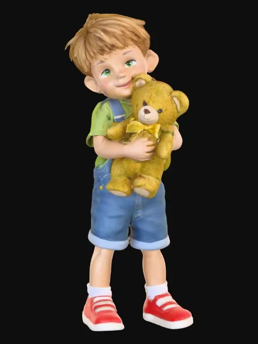 3D model for Teddy Cuddles