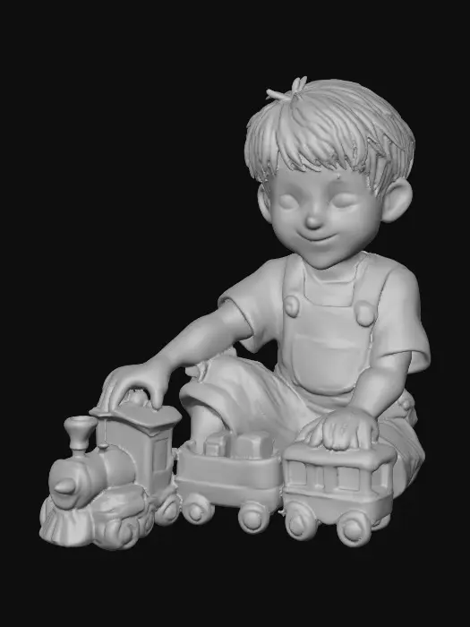 3D model for Train Playtime