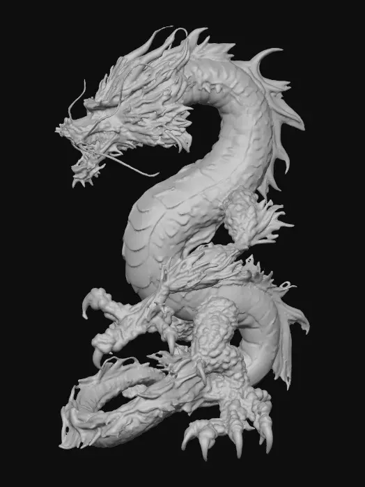 3D model for Fiery Serpent