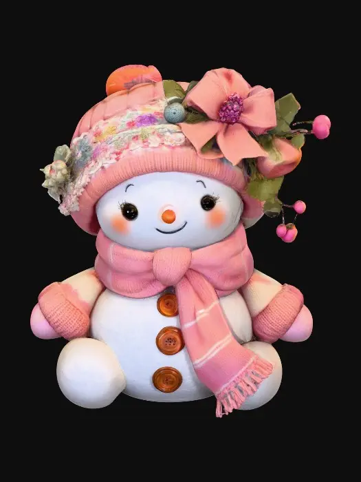 3D model for Blossom Snowman