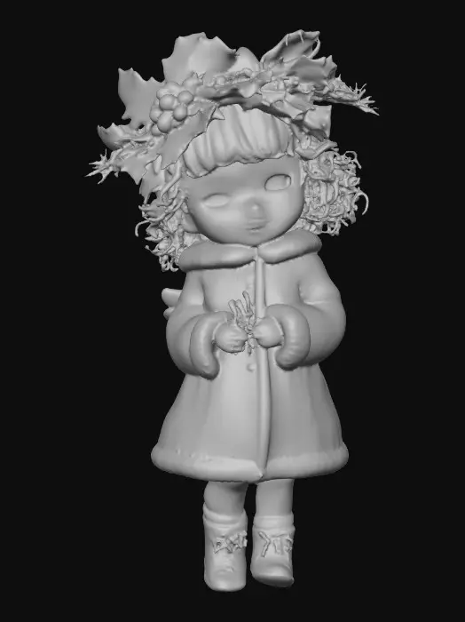 3D model for Holly Winter Child
