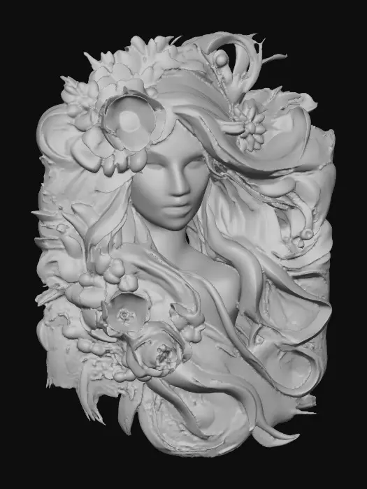 3D model for Floral Harmony