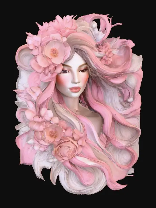 3D model for Floral Harmony