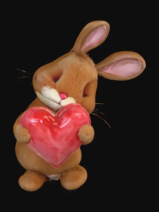 3D model for Heartfelt Bunny