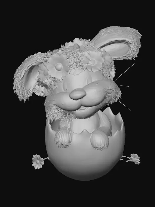3D model for Blossom Bunny Surprise