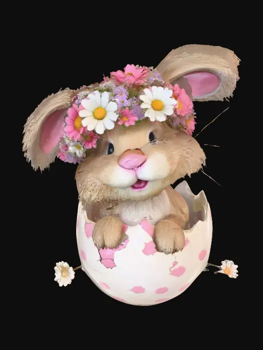 3D model for Blossom Bunny Surprise