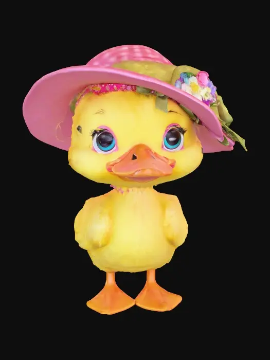 3D model for Dapper Duckling