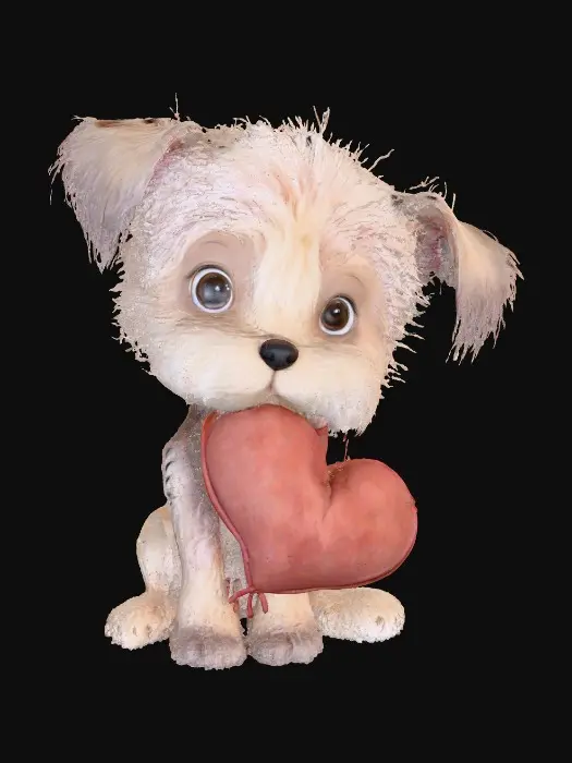 3D model for Puppy Love