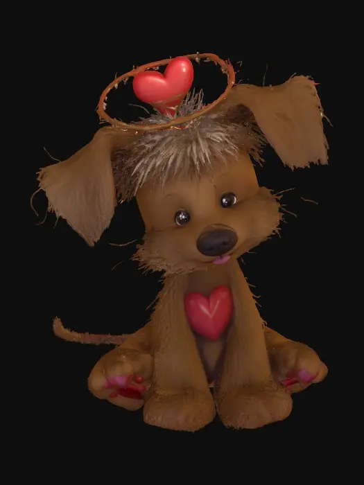 3D model for Puppy Love Halo