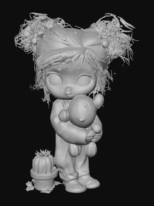 3D model for Cactus Hugger