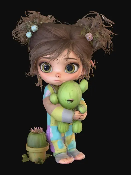 3D model for Cactus Hugger