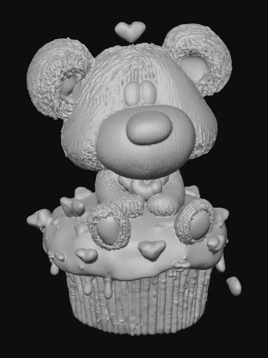 3D model for Cupcake Cuddles