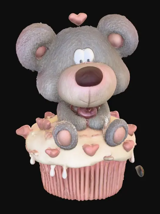 3D model for Cupcake Cuddles