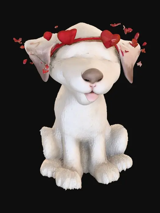 3D model for Puppy Love Bliss