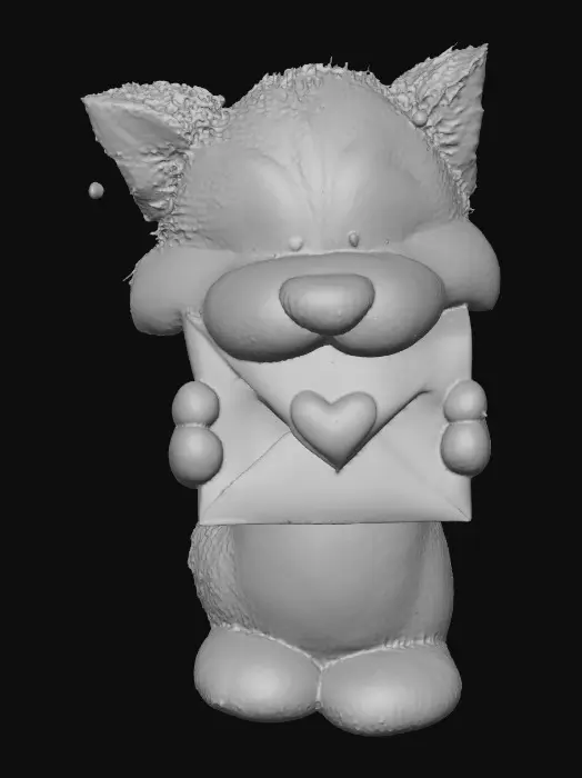 3D model for Love Messenger