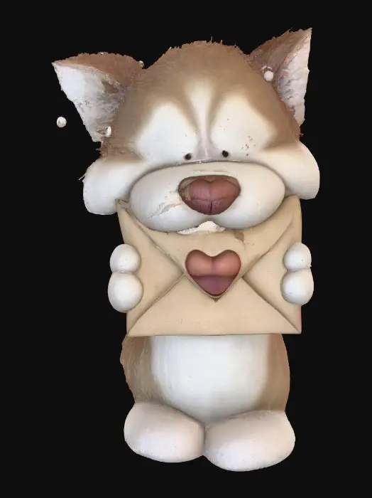 3D model for Love Messenger