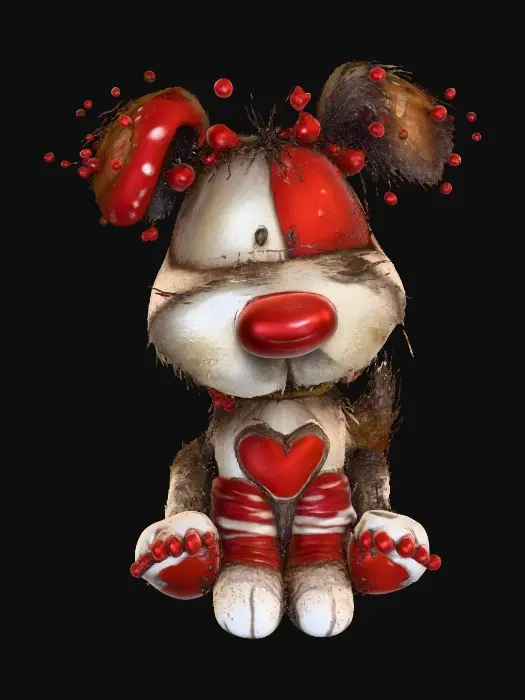 3D model for Puppy Love Parade