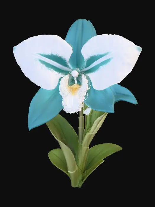 3D model for Azure Blossom