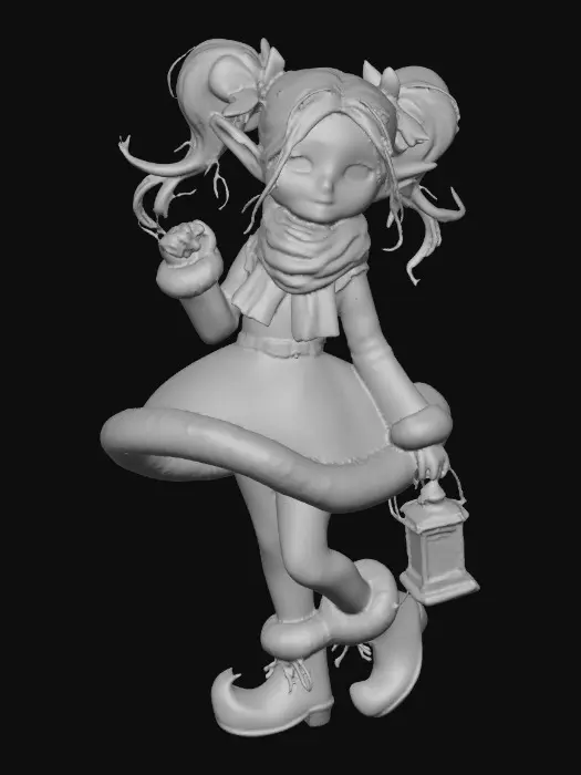 3D model for Elf's Lantern Adventure