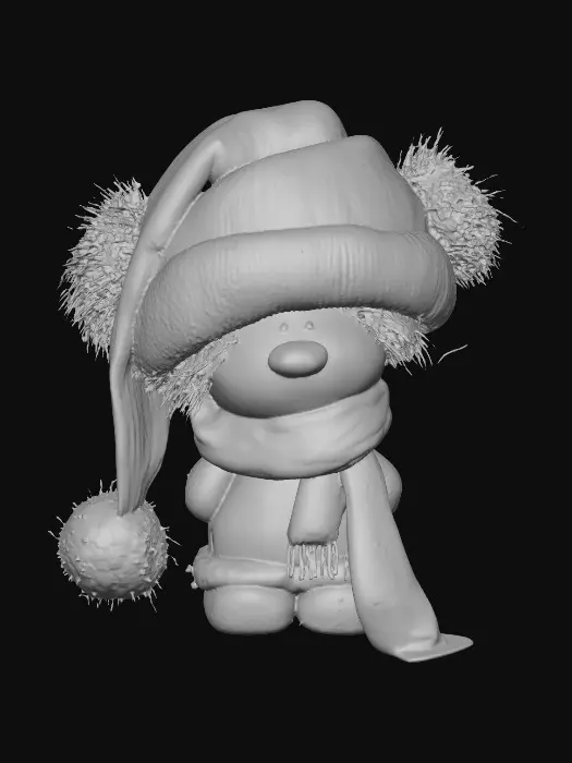 3D model for Winter Teddy
