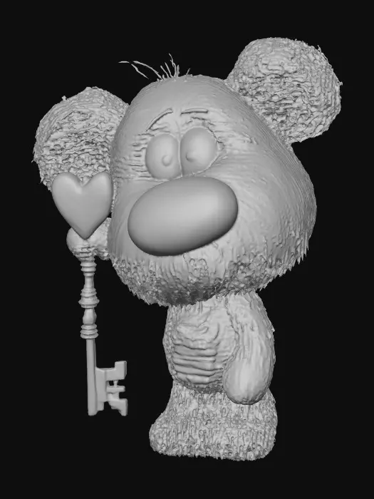 3D model for Furry Love Keeper