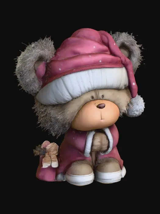 3D model for Winter Bear Wishes
