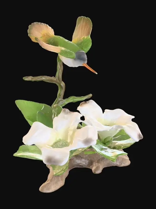 3D model for Hummingbird and Blooms