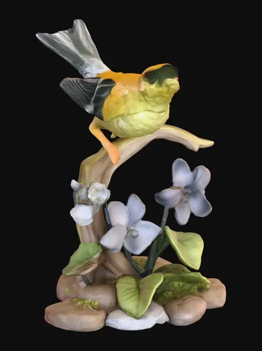 3D model for Serene Songbird Sculpture
