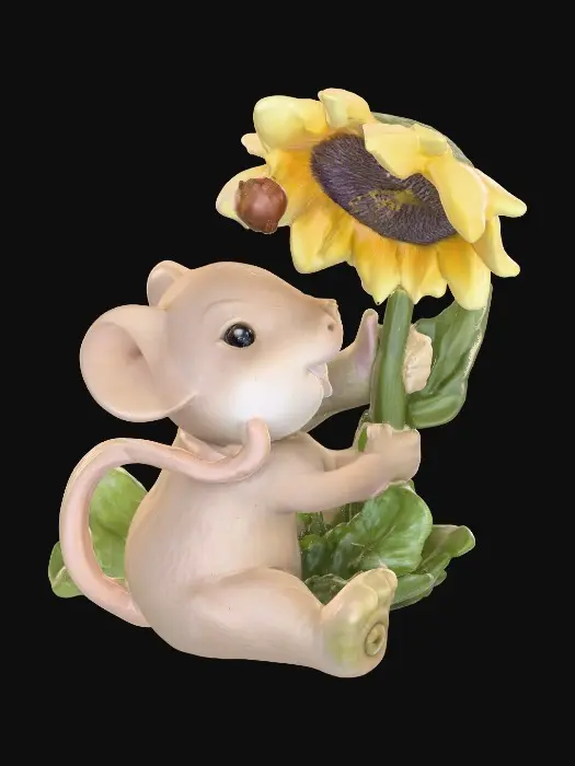 3D model for Sunflower Mouse and Ladybug