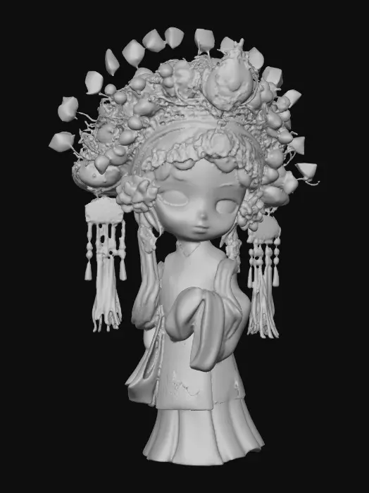 3D model for Blue Elegance