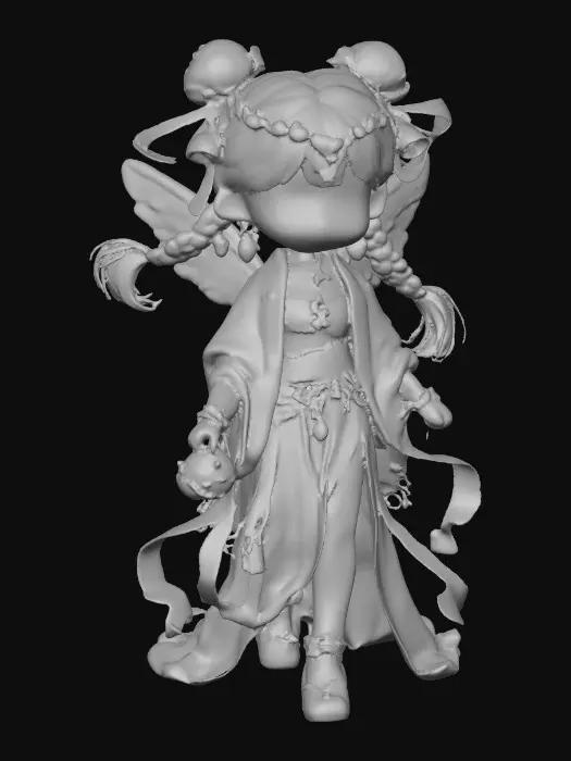 3D model for Ocean Fairy Steps