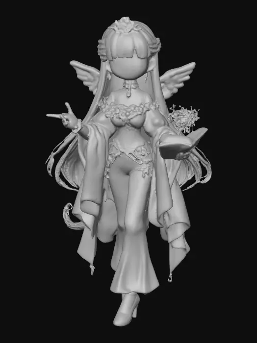 3D model for Purple Enchantress