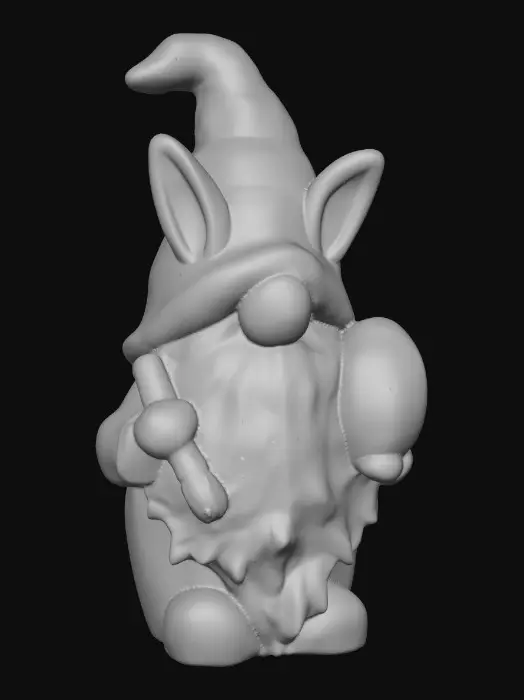 3D model for Easter Gnome