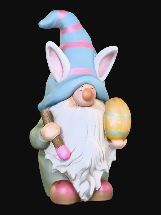 3D model for Easter Gnome