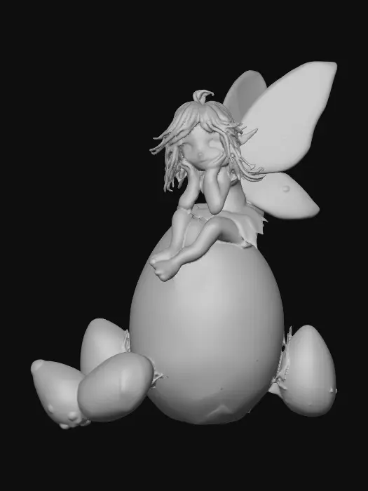 3D model for Fairy Egg Garden