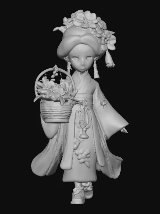 3D model for Blossom Doll Serenity