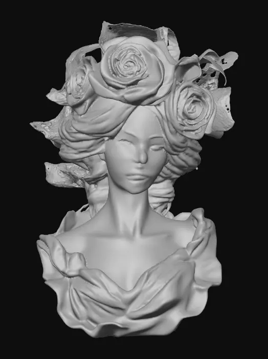 3D model for Elegance in Bloom