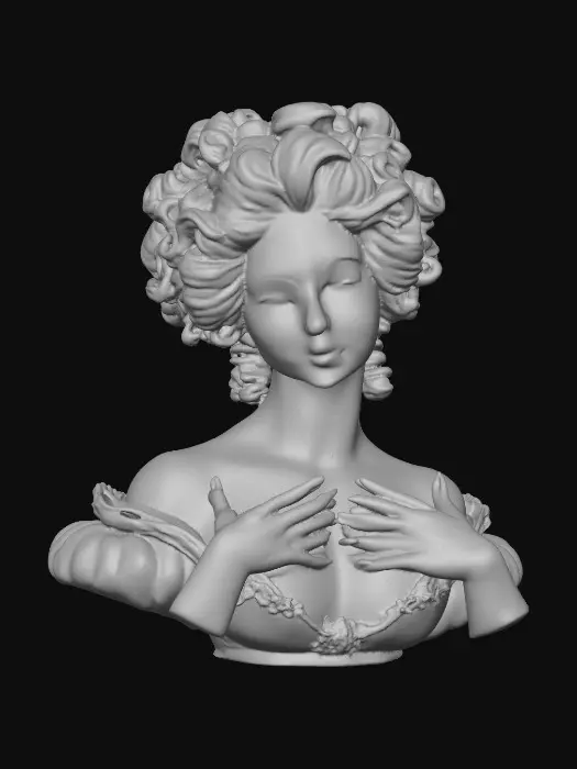 3D model for Porcelain Reverie