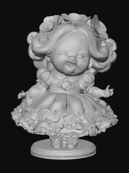 3D model for Petal Crown Princess