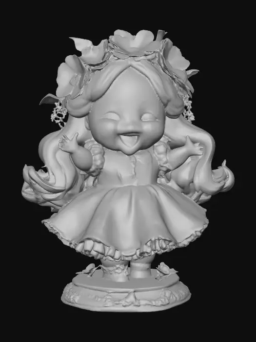 3D model for Springtime Princess