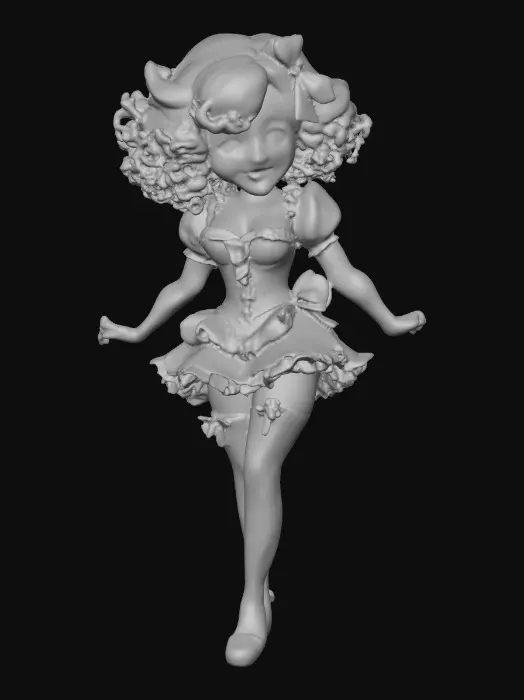3D model for Polka Dot Dream Princess