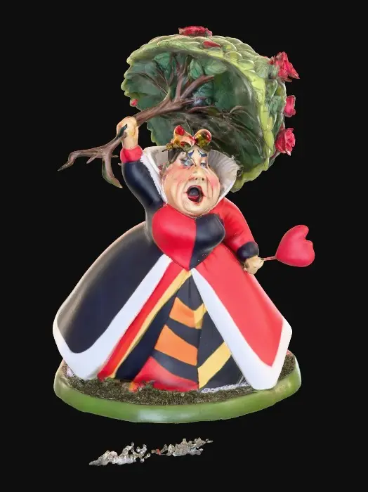 3D model for Queen of Hearts