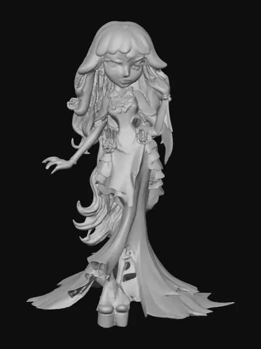3D model for Azure Frost Queen